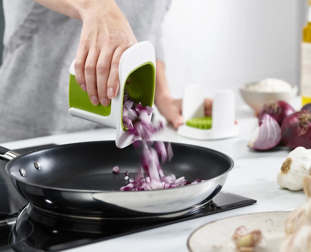 ChopCup™ White Vegetable Chopper - RUTHERFORD & Co