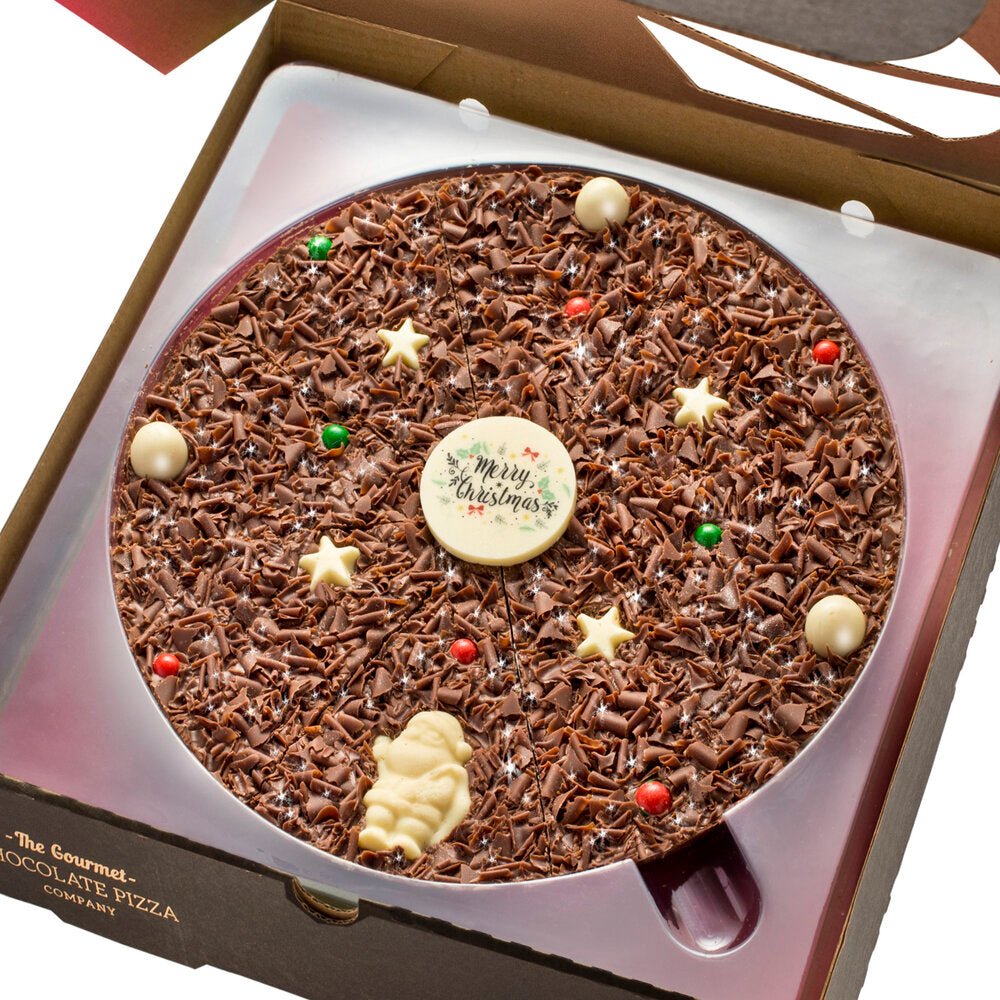 Christmas 7" Chocolate Pizza - RUTHERFORD & Co