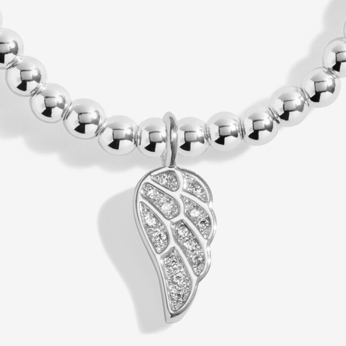 Christmas A Little 'Christmas Angel' Bracelet in Silver Plating - RUTHERFORD & Co
