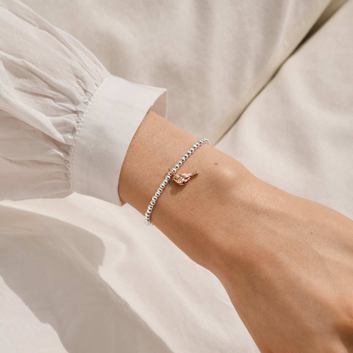 Christmas A Little 'Christmas Robin' Bracelet - RUTHERFORD & Co
