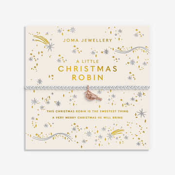 Christmas A Little 'Christmas Robin' Bracelet - RUTHERFORD & Co
