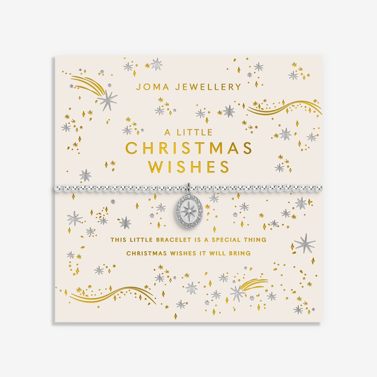 Christmas A Little 'Christmas Wishes' Bracelet - RUTHERFORD & Co