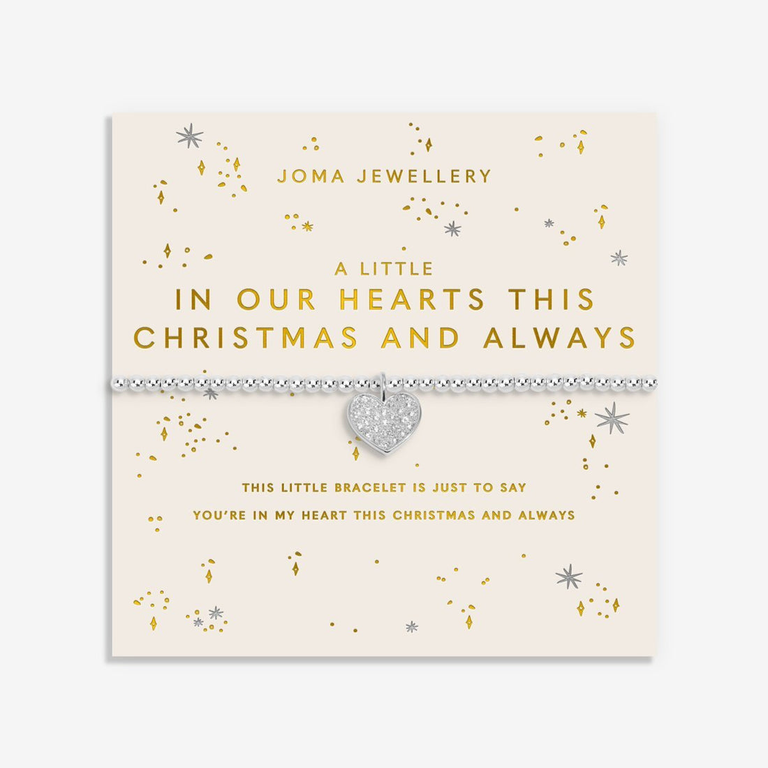 Christmas A Little 'In Our Hearts This Christmas and Always' Bracelet - RUTHERFORD & Co