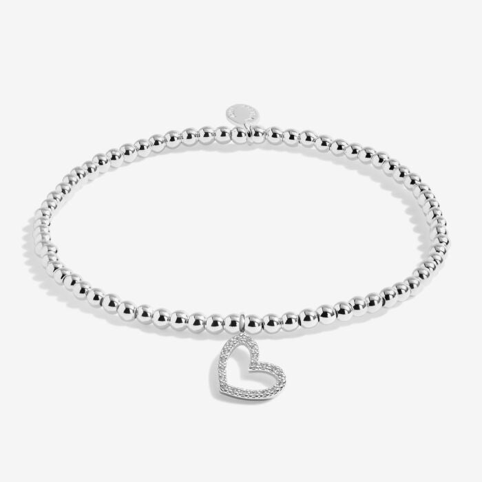 Christmas A Little 'Merry Christmas Super Sister' Bracelet in Silver Plating - RUTHERFORD & Co