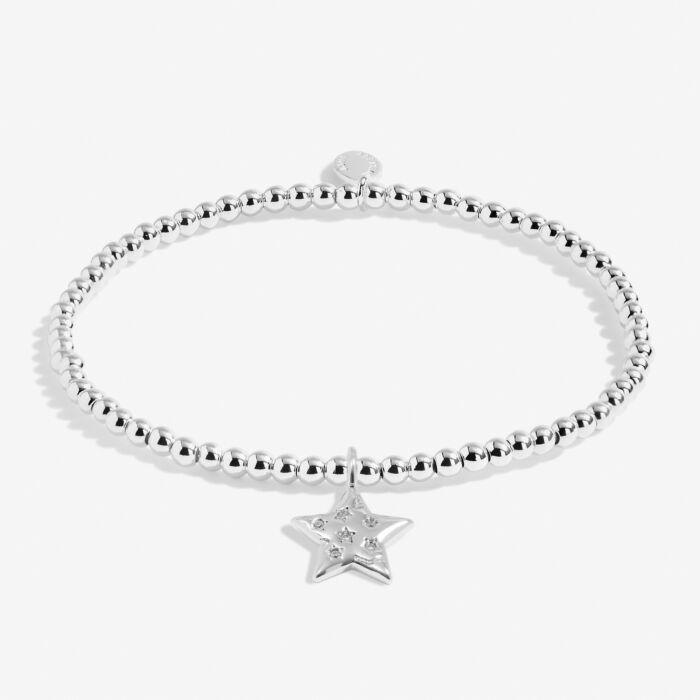 Christmas A Little 'Merry Christmas Teacher' Bracelet in Silver Plating - RUTHERFORD & Co