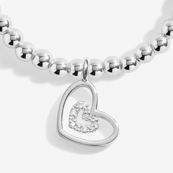 Christmas A Little 'Merry Christmas Wonderful Grandma' Bracelet in Silver Plating - RUTHERFORD & Co