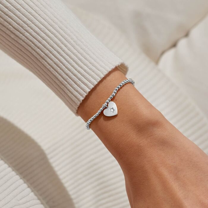 Christmas A Little 'Peace, Love and Joy' Bracelet in Silver Plating - RUTHERFORD & Co