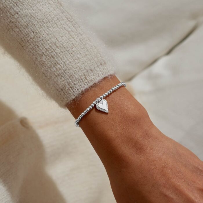 Christmas A Little 'With Love' Bracelet in Silver Plating - RUTHERFORD & Co
