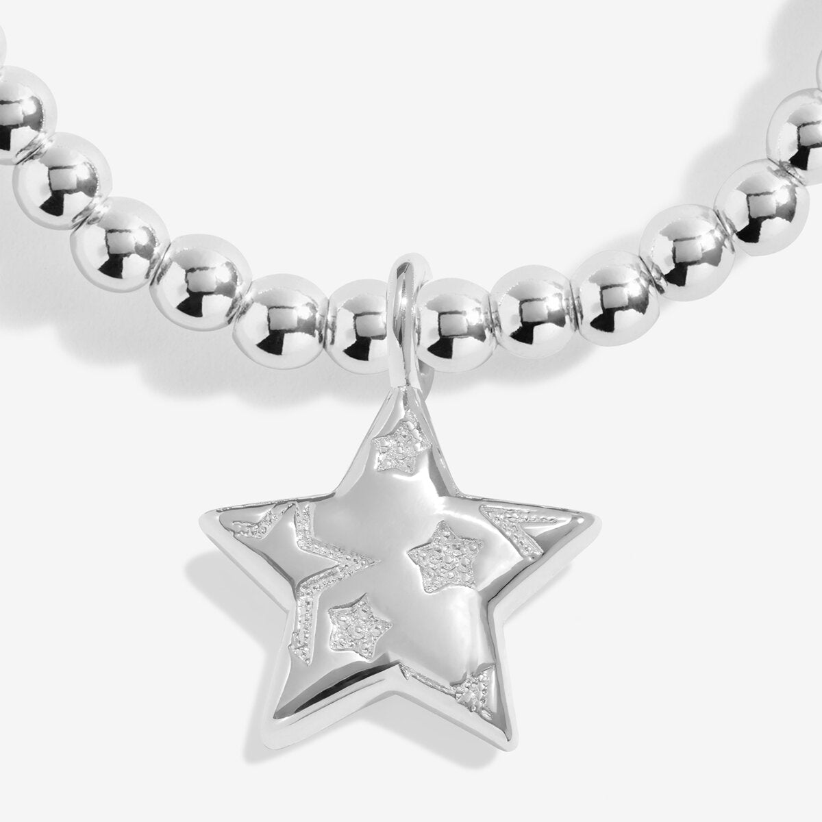 Christmas Cracker 'Merry Christmas' Bracelet In Silver Plating - RUTHERFORD & Co