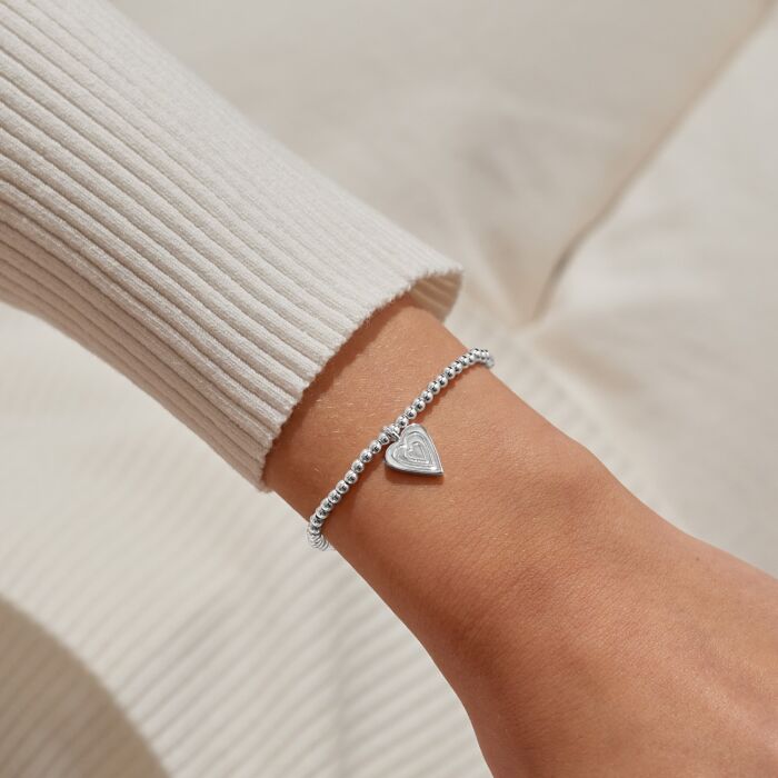 Christmas Cracker 'With Love' Bracelet in Silver Plating - RUTHERFORD & Co