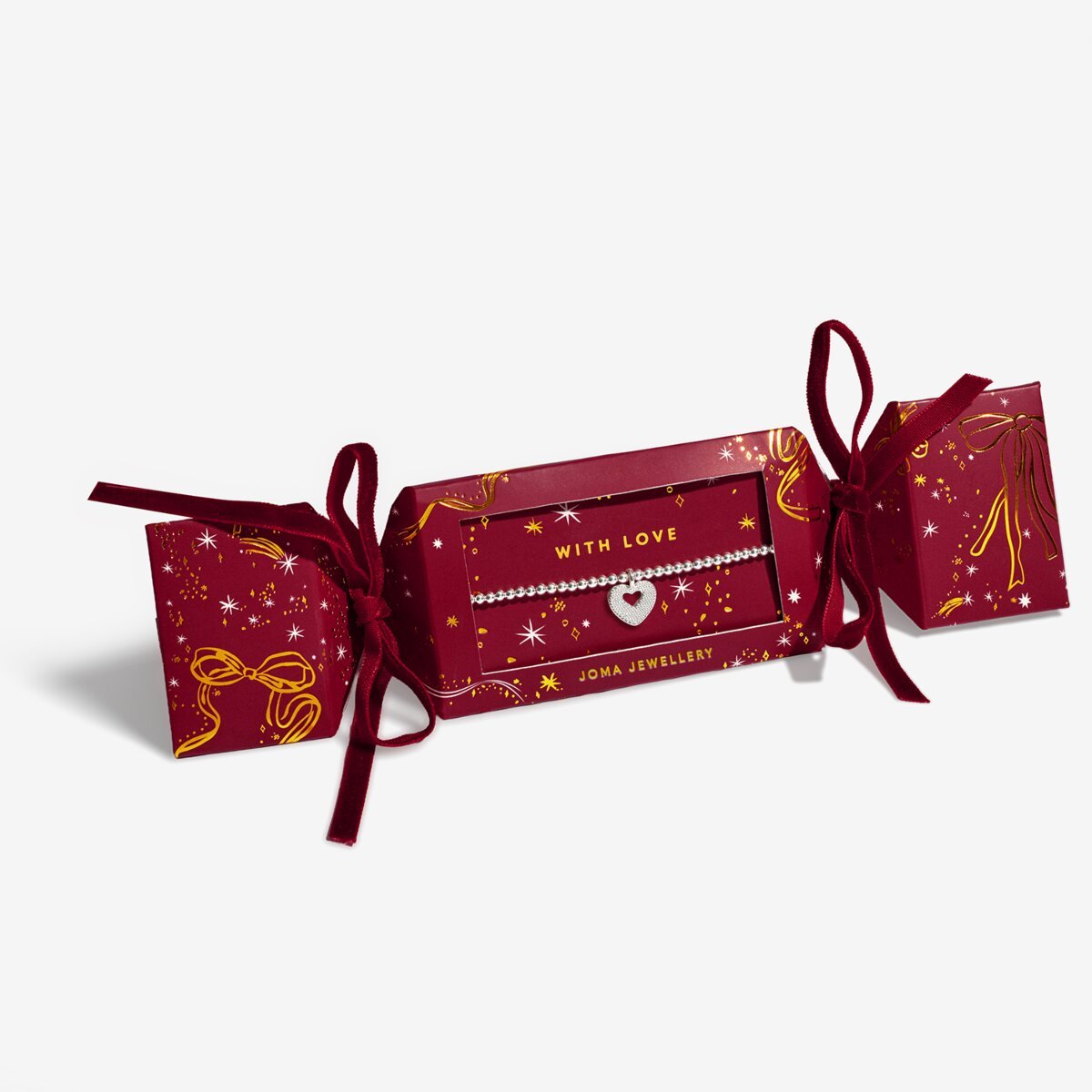 Christmas Cracker 'With Love' Bracelet - RUTHERFORD & Co