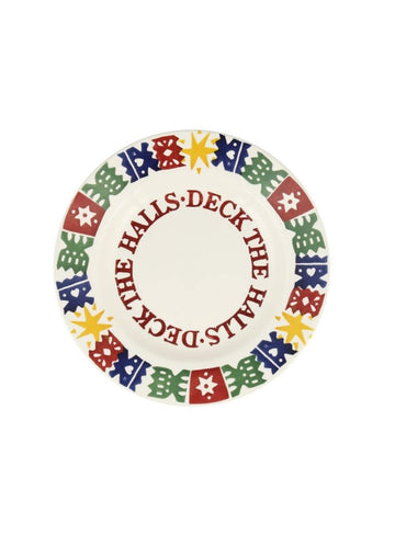 Christmas Crackers 8 1/2" Plate - RUTHERFORD & Co