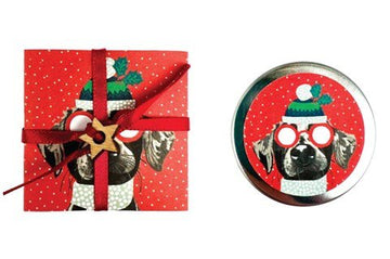 Christmas Dog - orange & mandarin lip balm - RUTHERFORD & Co