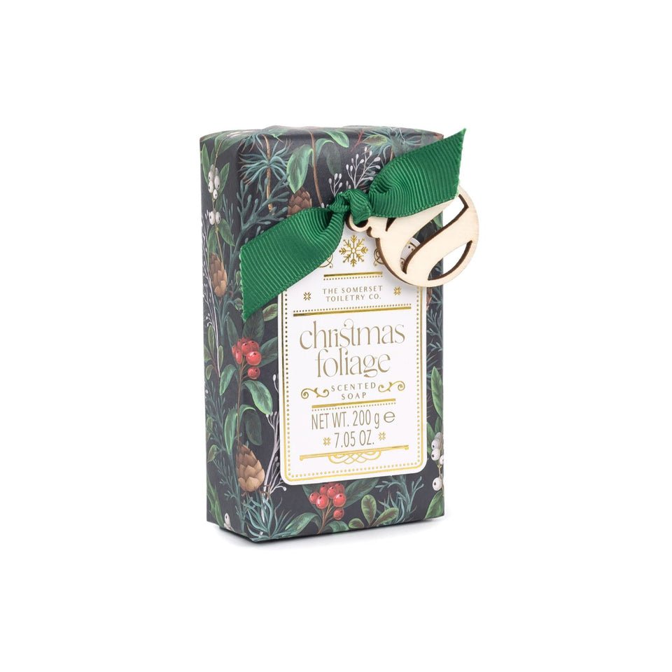 Christmas Foliage Soap 200g - RUTHERFORD & Co