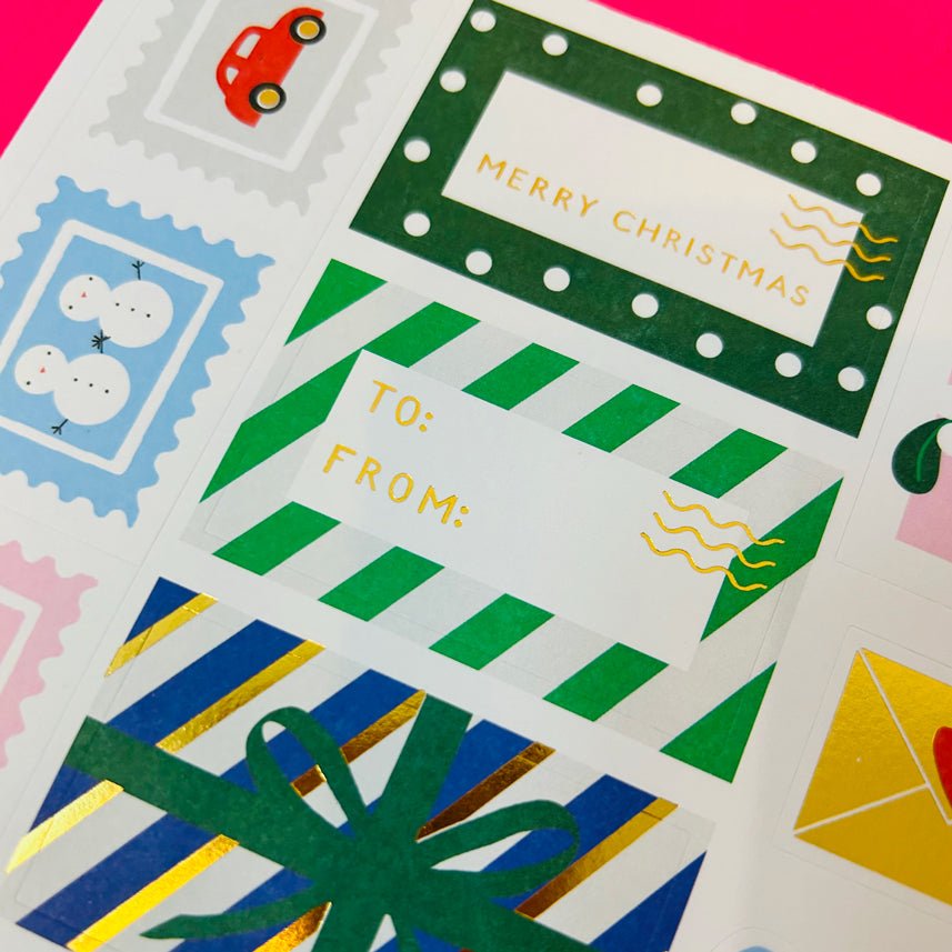 Christmas Gift & Envelope Labels - 4 Sheets - RUTHERFORD & Co