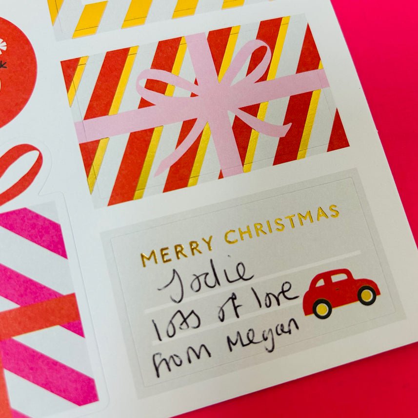 Christmas Gift & Envelope Labels - 4 Sheets - RUTHERFORD & Co