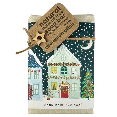 Christmas Houses - lavender soap bar - RUTHERFORD & Co