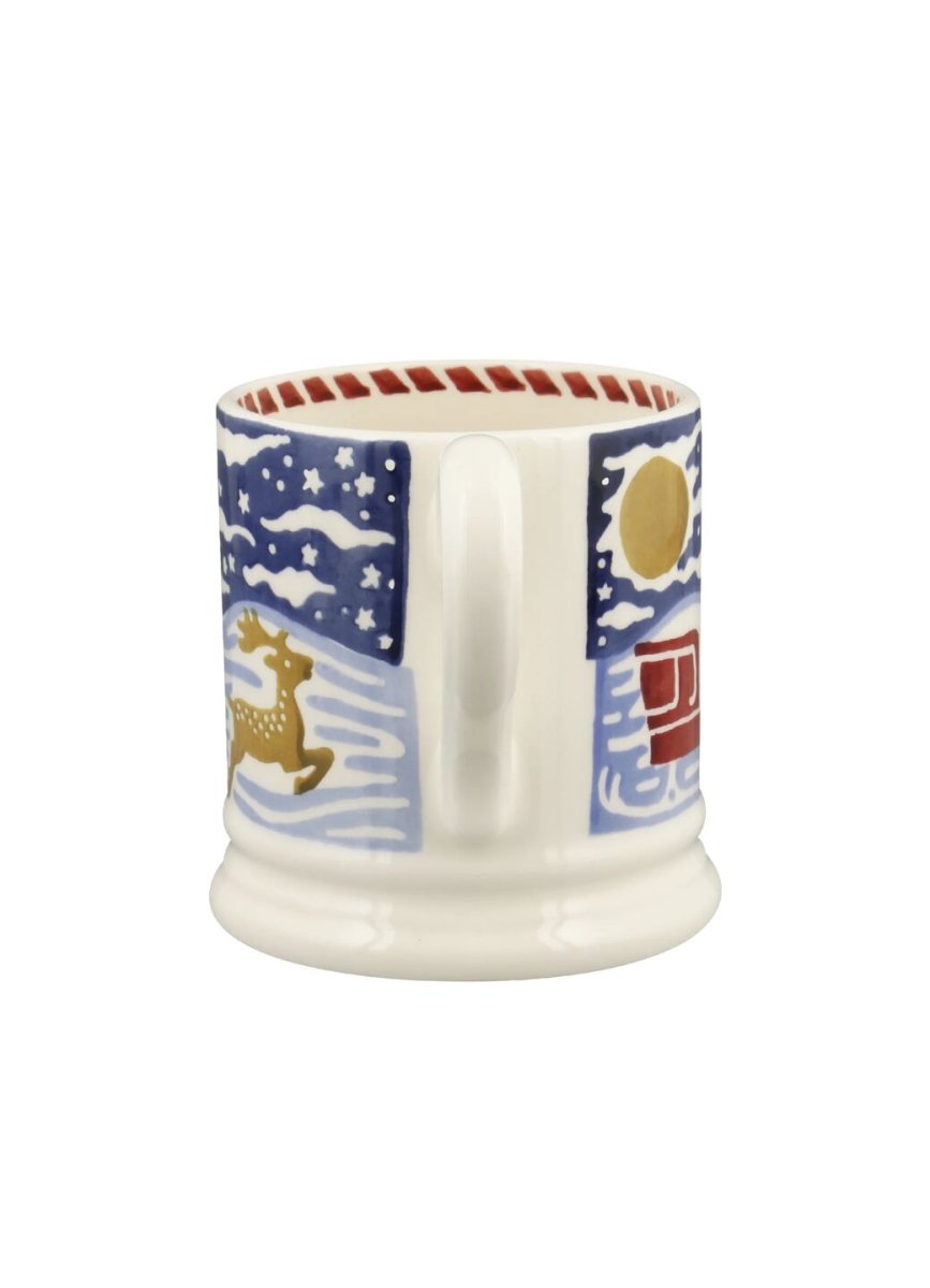 Christmas Icons Deer 1/2 Pint Mug - RUTHERFORD & Co