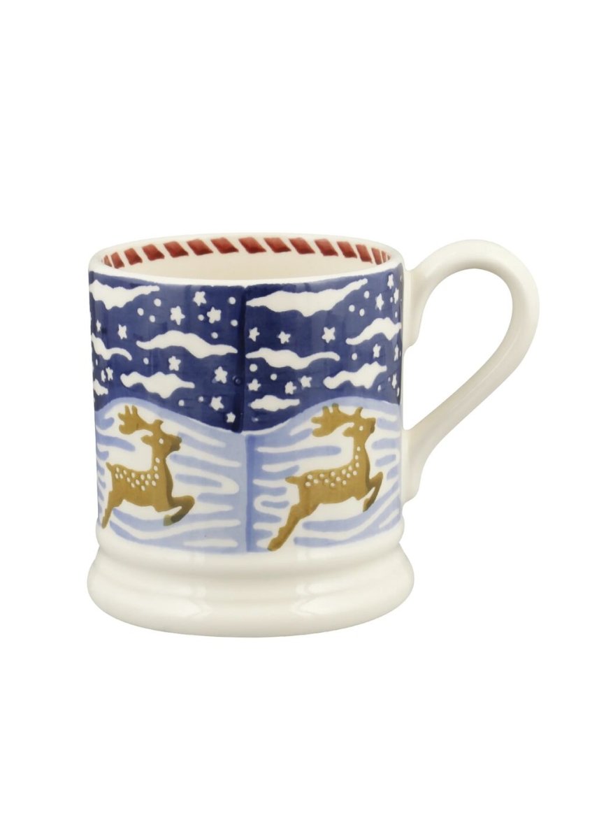 Christmas Icons Deer 1/2 Pint Mug - RUTHERFORD & Co