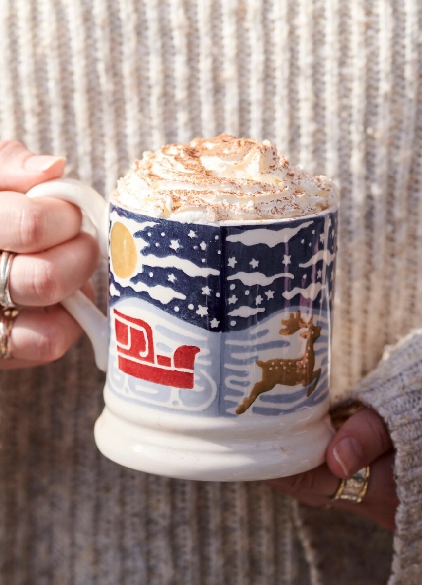 Christmas Icons Deer 1/2 Pint Mug - RUTHERFORD & Co