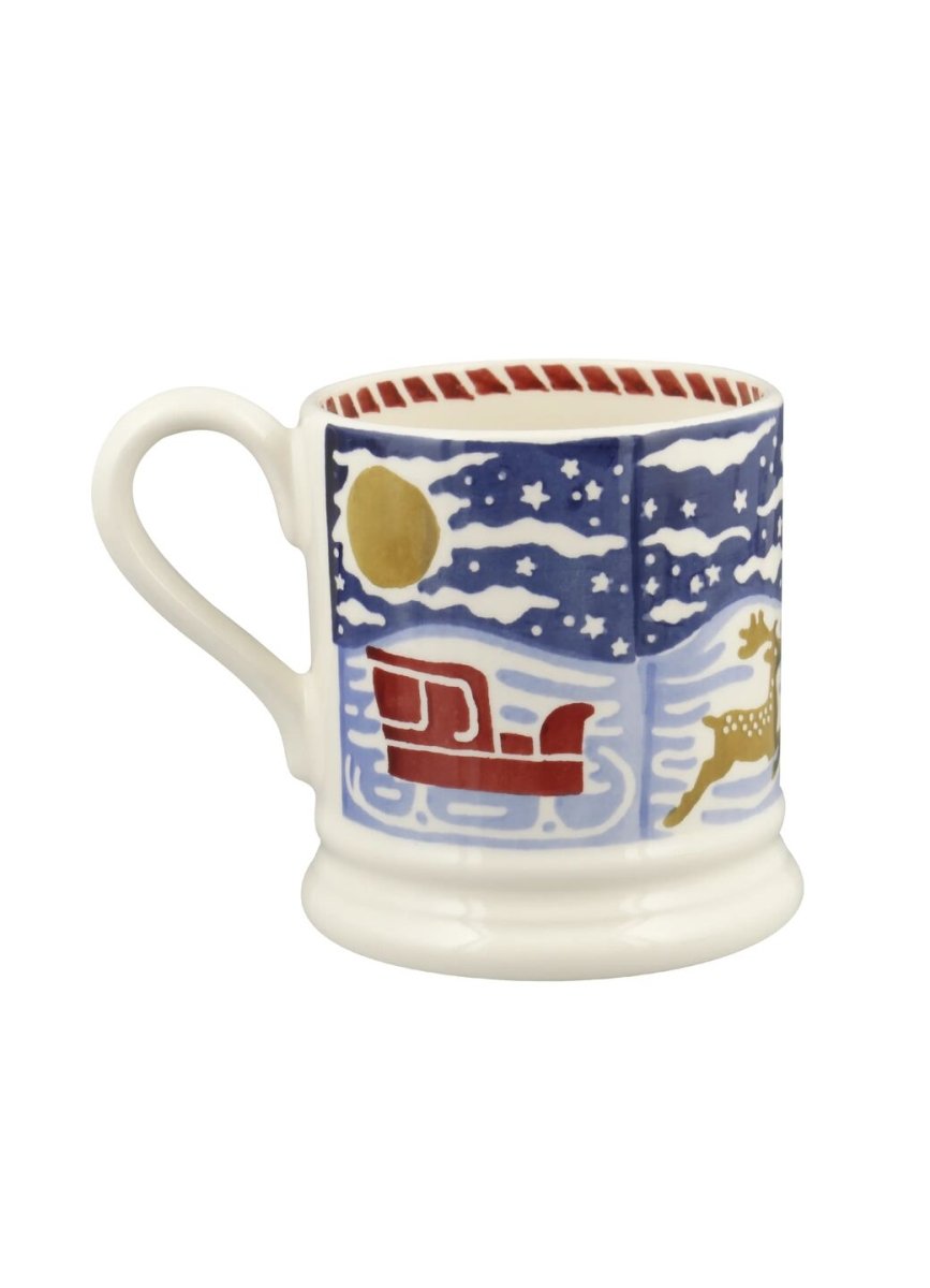 Christmas Icons Deer 1/2 Pint Mug - RUTHERFORD & Co