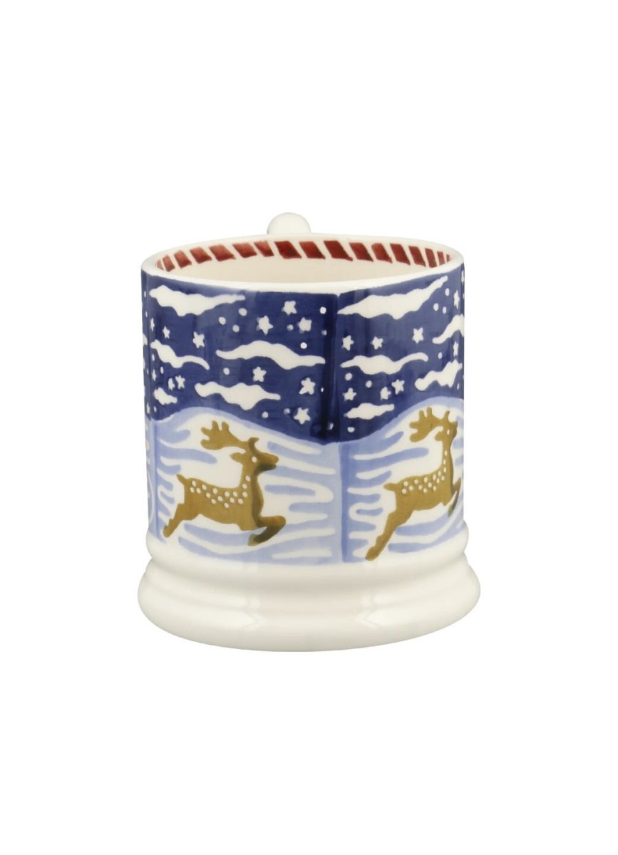 Christmas Icons Deer 1/2 Pint Mug - RUTHERFORD & Co