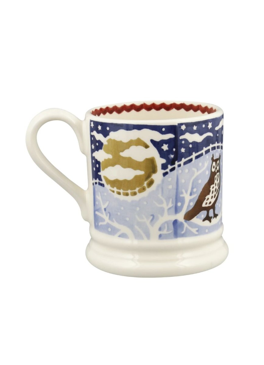 Christmas Icons Owl 1/2 Pint Mug - RUTHERFORD & Co