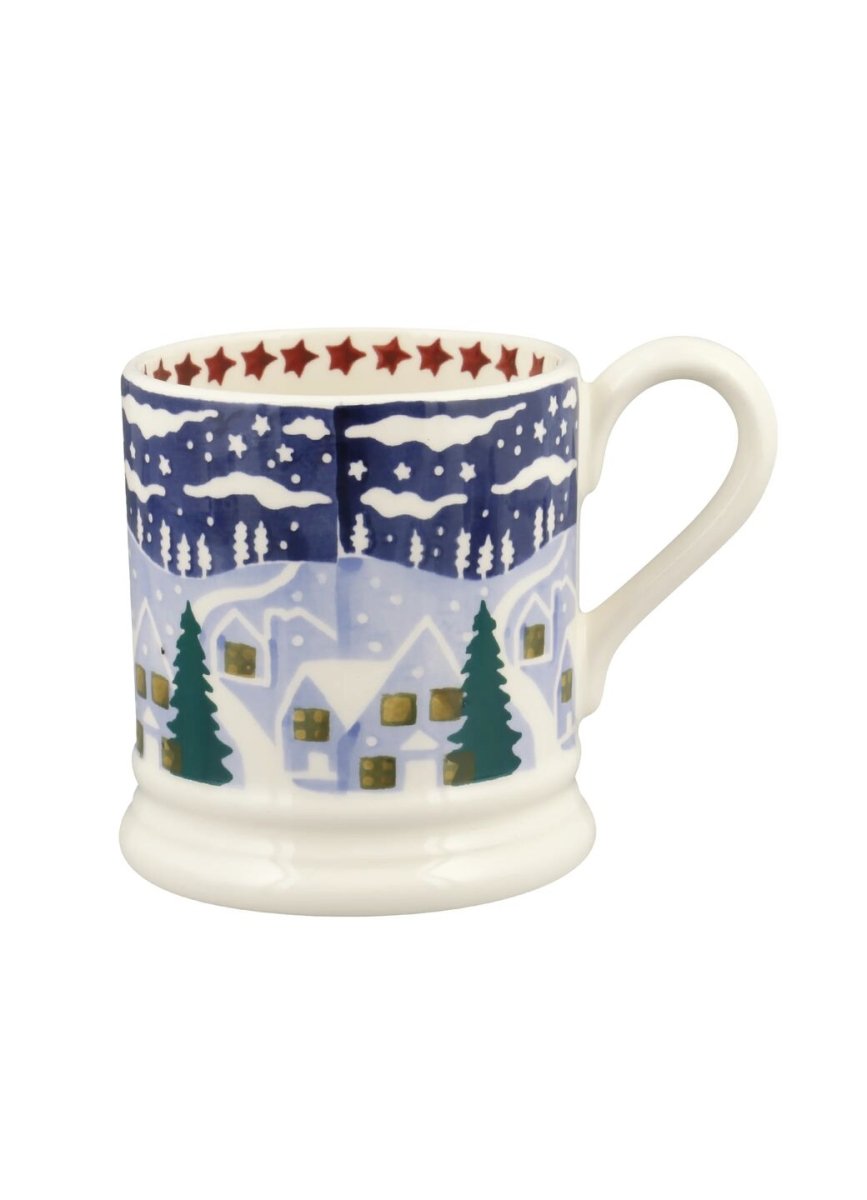 Christmas Icons Winter Village 1/2 Pint Mug - RUTHERFORD & Co