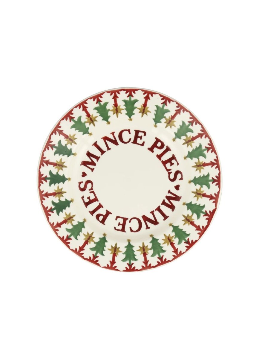 Christmas Joy Medium Dinner Plate, 8.5 Inch - RUTHERFORD & Co