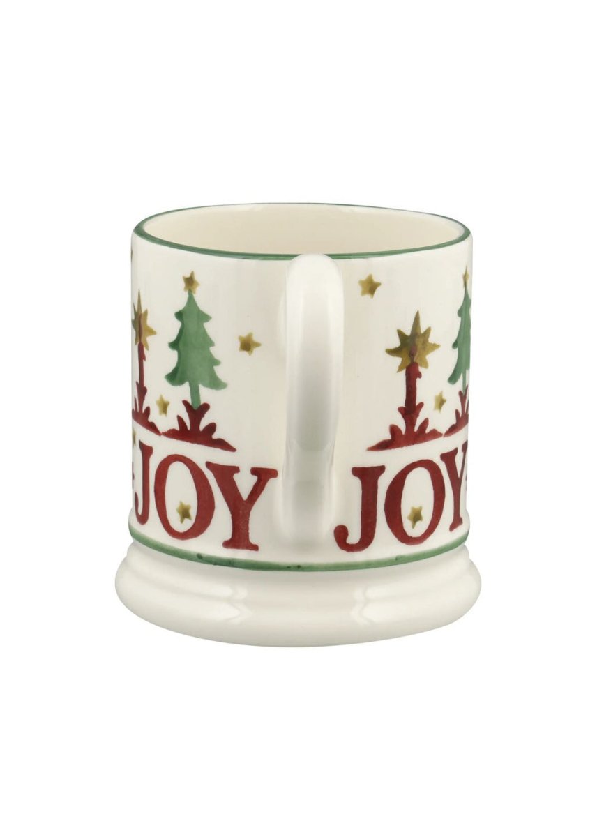 Christmas Joy Set Of 2 1/2 Pint Mugs Boxed - RUTHERFORD & Co