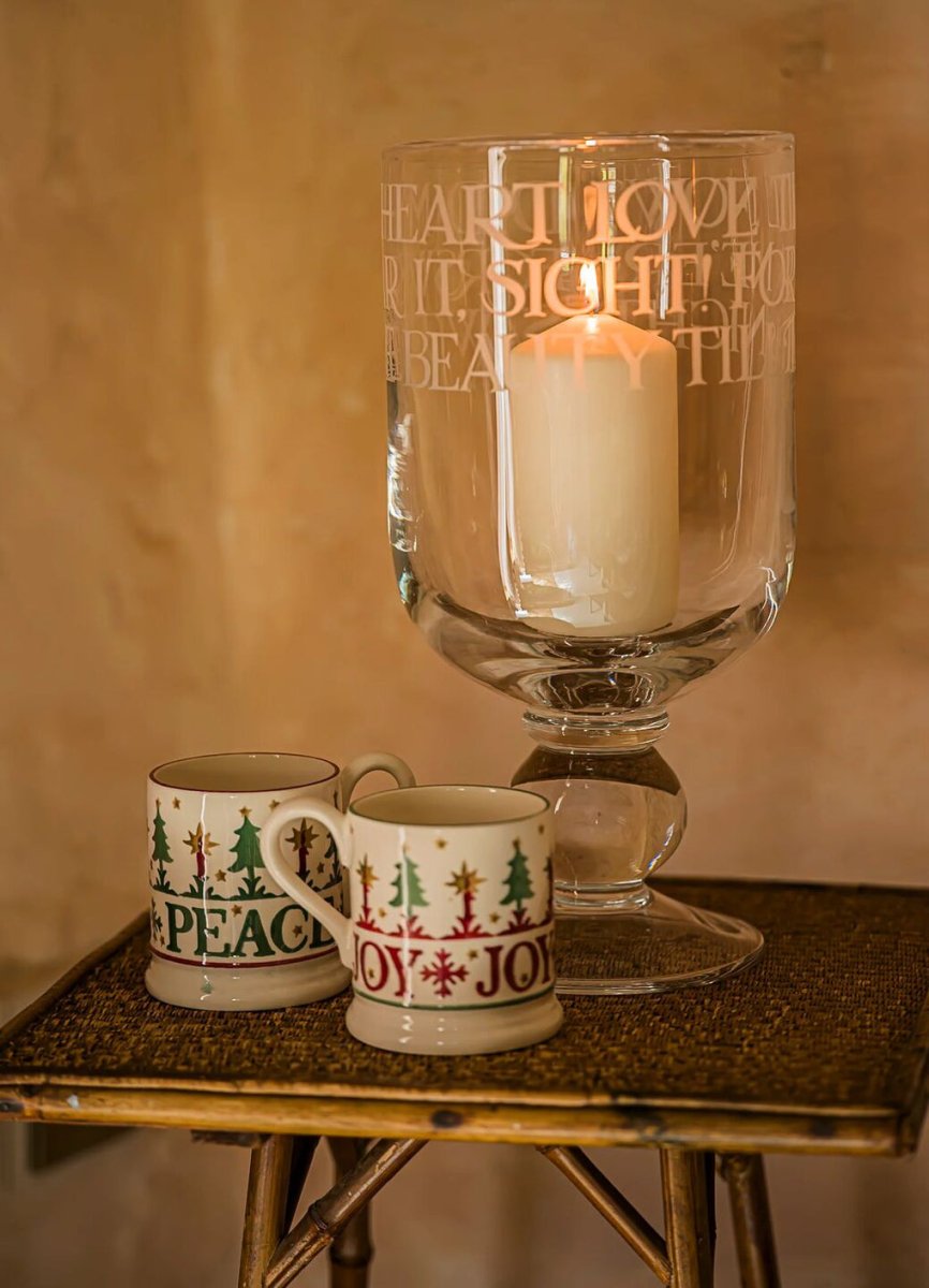 Christmas Joy Set Of 2 1/2 Pint Mugs Boxed - RUTHERFORD & Co