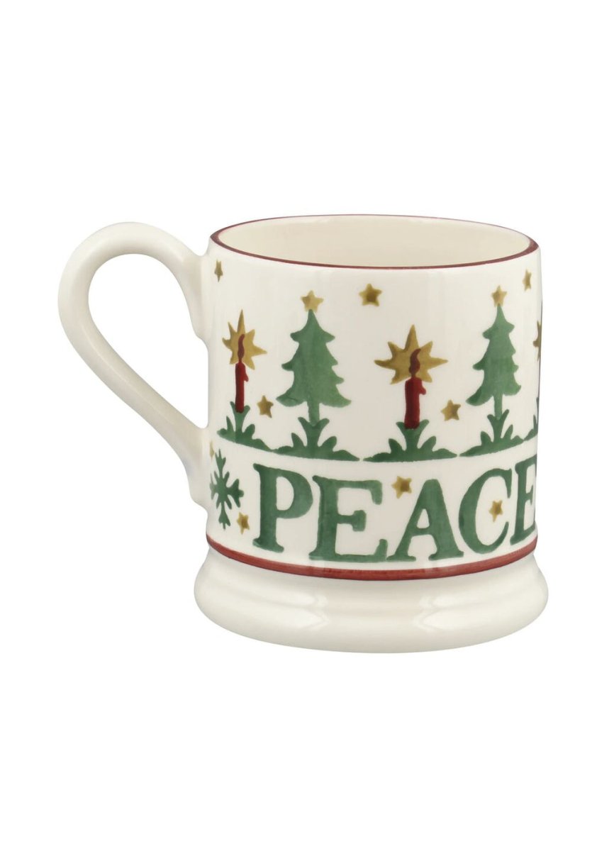 Christmas Joy Set Of 2 1/2 Pint Mugs Boxed - RUTHERFORD & Co