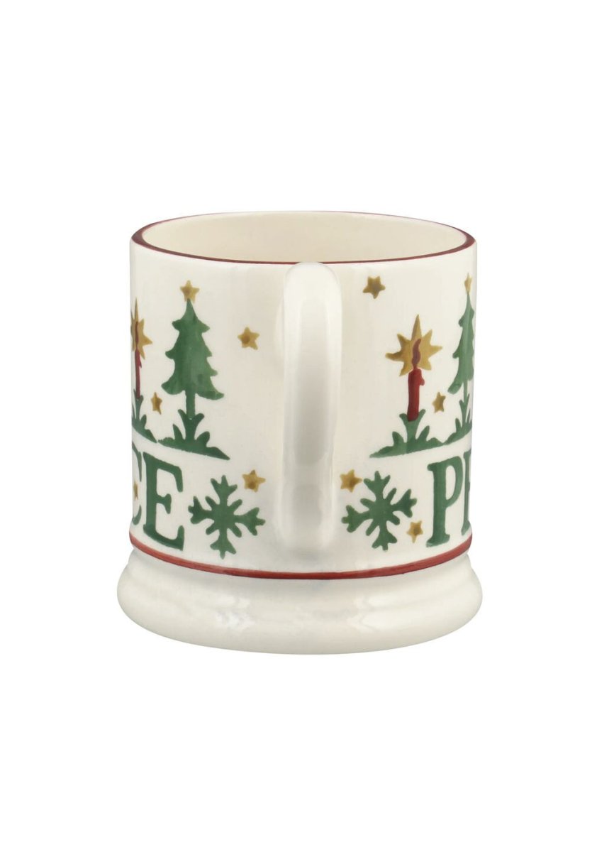 Christmas Joy Set Of 2 1/2 Pint Mugs Boxed - RUTHERFORD & Co