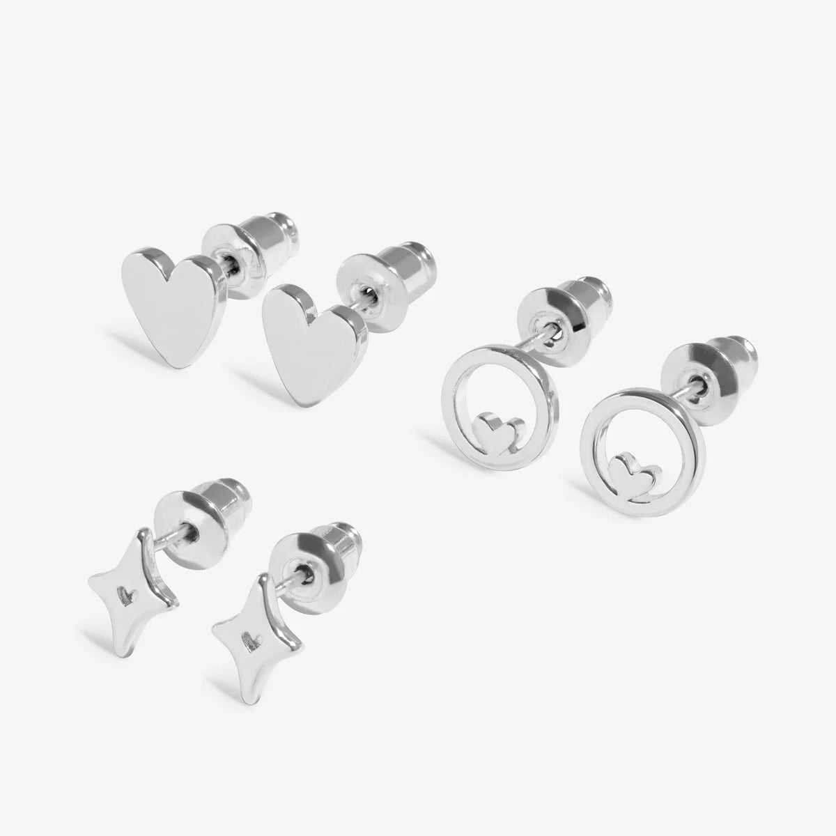 Christmas Life's A Charm 'Love and Wishes' Stud Earrings - RUTHERFORD & Co
