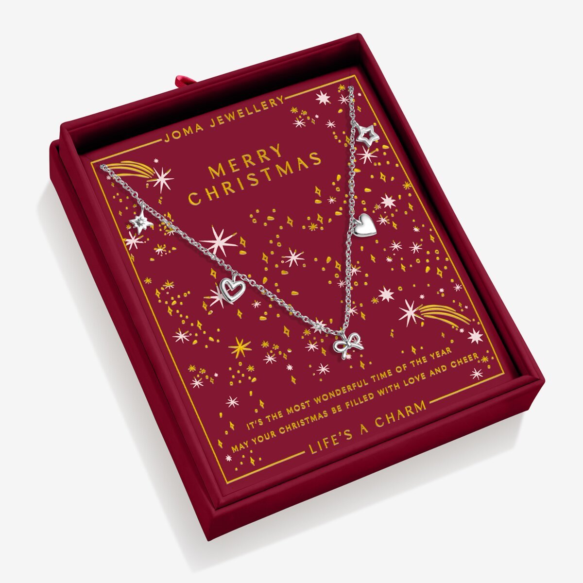 Christmas Life's A Charm 'Merry Christmas' Necklace - RUTHERFORD & Co