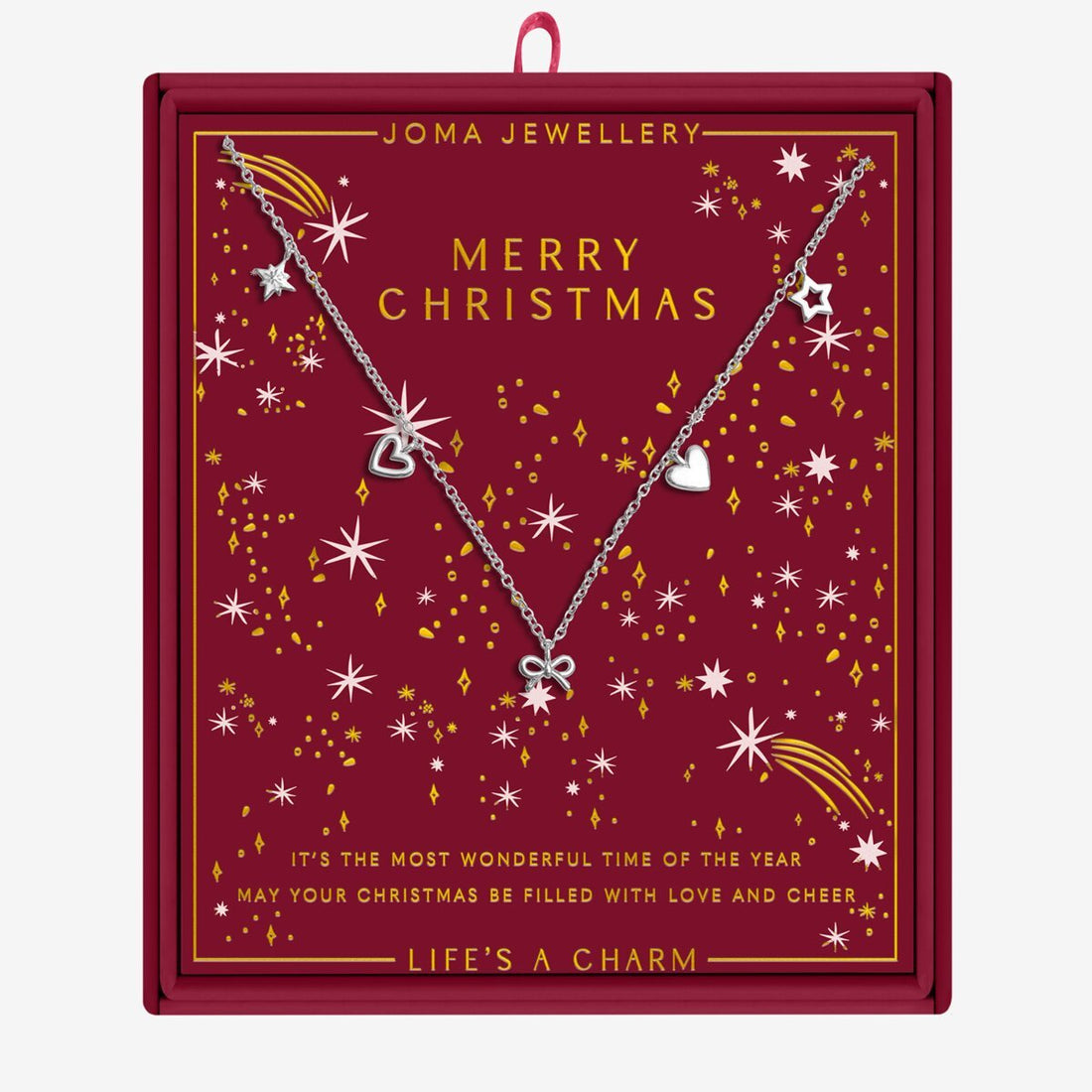 Christmas Life's A Charm 'Merry Christmas' Necklace - RUTHERFORD & Co