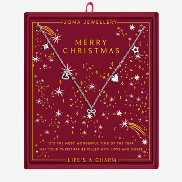 Christmas Life's A Charm 'Merry Christmas' Necklace - RUTHERFORD & Co