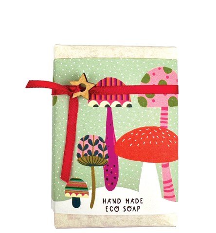 Christmas Mushrooms - lavender soap bar - RUTHERFORD & Co