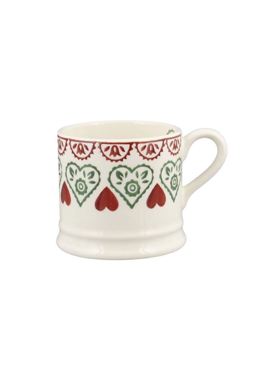 Christmas Sampler Small Mug - RUTHERFORD & Co
