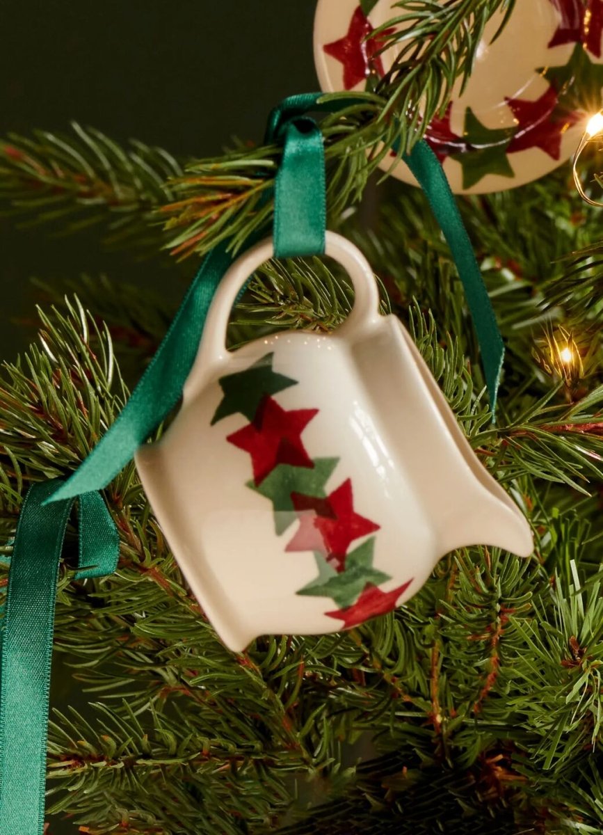 Christmas Stars Tiny Jug Decoration Boxed - RUTHERFORD & Co