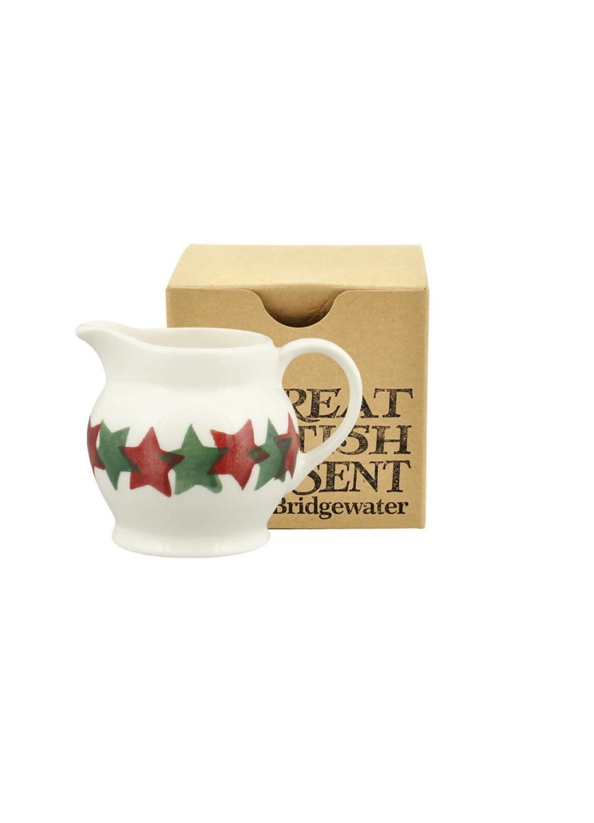 Christmas Stars Tiny Jug Decoration Boxed - RUTHERFORD & Co