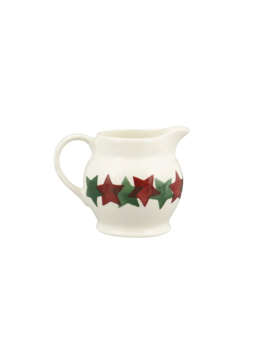 Christmas Stars Tiny Jug Decoration Boxed - RUTHERFORD & Co