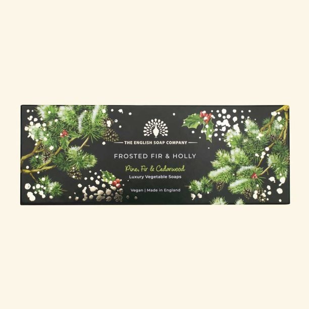 Christmas Tidings Triple Soap Gift Box - RUTHERFORD & Co