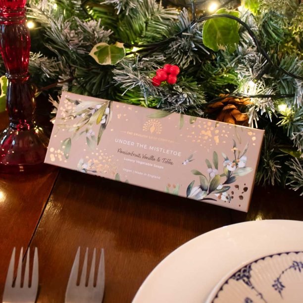 Christmas Tidings Triple Soap Gift Box - RUTHERFORD & Co