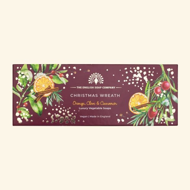 Christmas Tidings Triple Soap Gift Box - RUTHERFORD & Co