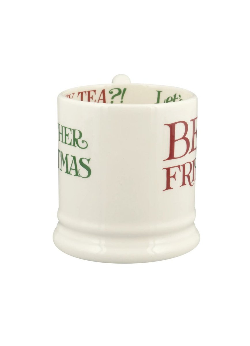 Christmas Toast Best of Friends 1/2 Pint Mug - RUTHERFORD & Co