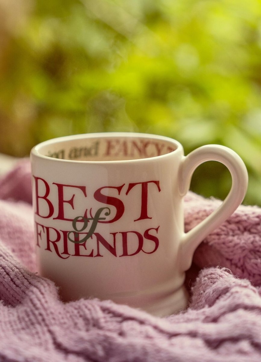 Christmas Toast Best of Friends 1/2 Pint Mug - RUTHERFORD & Co