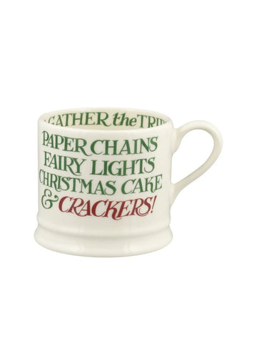 Christmas Toast Crackers Small Mug - RUTHERFORD & Co
