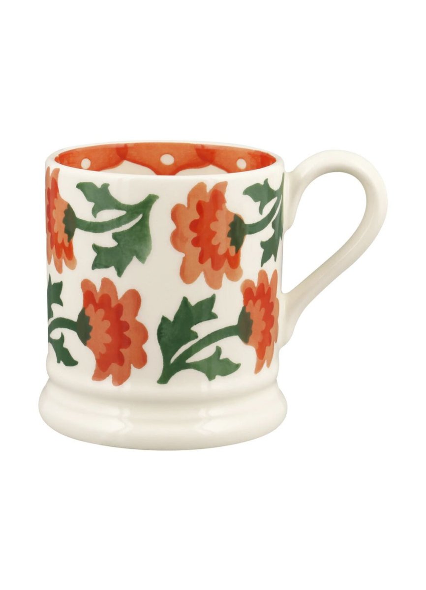Chrysanthemum 1/2 Pint Mug - RUTHERFORD & Co