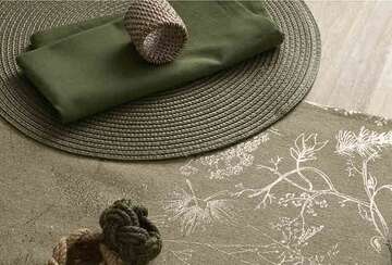 Circular Ribbed Placemat - RUTHERFORD & Co